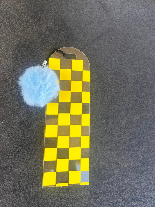 Bold Moves Acrylic Bookmark