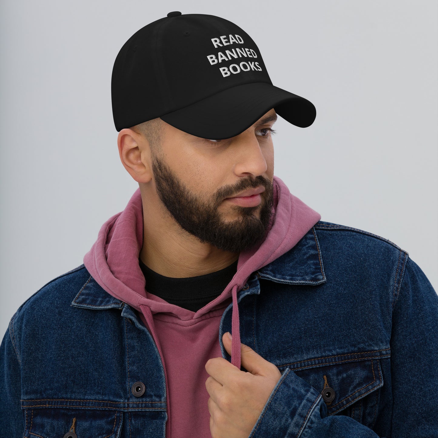 Read Banned Books Dad hat