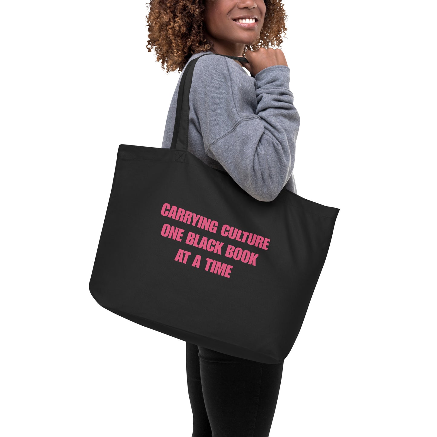 Carrying Culture Large Tote Bag